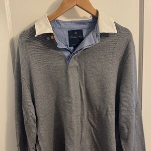 Brooks brothers sweater with collar